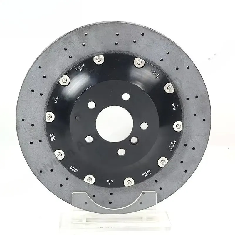 34116786631	410*36mm	34216775295	402*30mm Upgrade Brake Caliper Kit Carbon Ceramic Brake Disc Rotor for Wraith Ghost