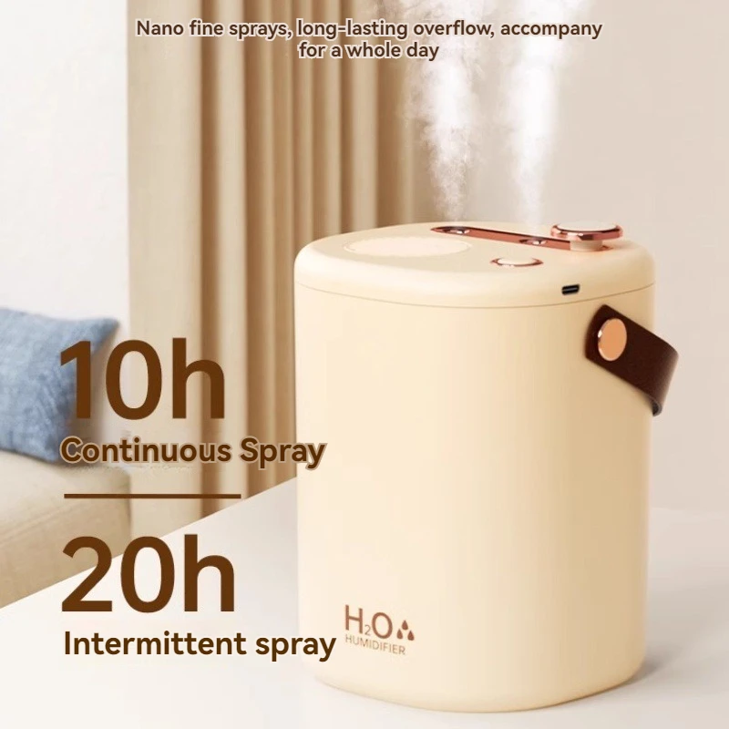 2L Dual Nozzle Air Humidifier Desktop Home Bedroom Offiec Aromatherapy Silent Oil Diffuser with high fog volume