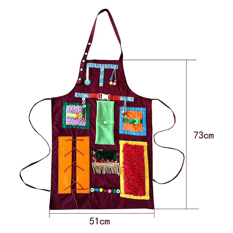 Perception Blanket Training Apron Sensory Apron Care Care Elderly Alzheimer's Toys Strict Selection Apron