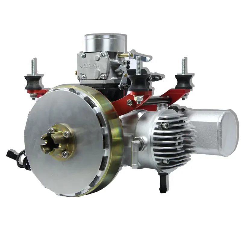 DLE120HD 120CC محرك الطائرة بدون طيار 7.2kw المبرد بالماء الهجين مولد الكهرباء محرك كهربائي عدة