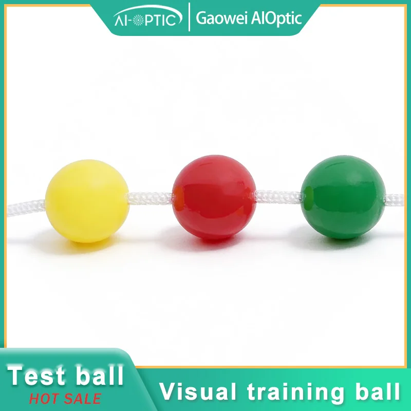 Sports Eye Sight Train Five Beads With Box Brock String Vision Convergence Insufficiency Training Tool Target Pointing Practice