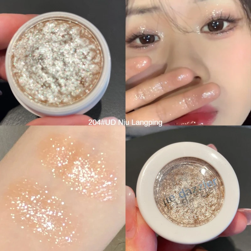 Monochrome Eye Shadow Smooth Delicate Anti-sweat Not Easy To Take Off Makeup Fit Delicate Eye Shadow Plate Lasting Eyeshadow