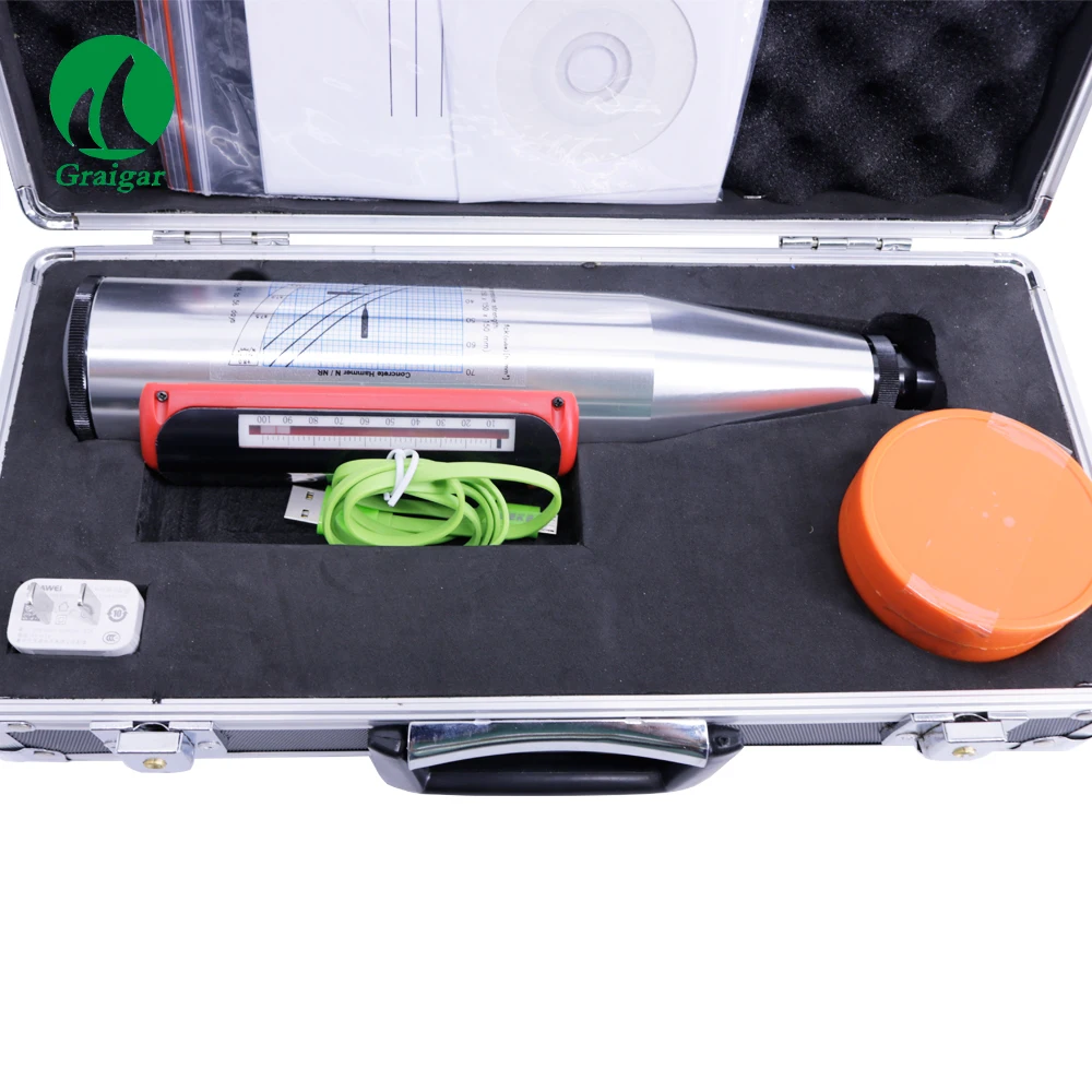 

2026 new HT-225Q Digital Concrete Test Hammer Schmidt Hardness Tester with Range 10-70MPa