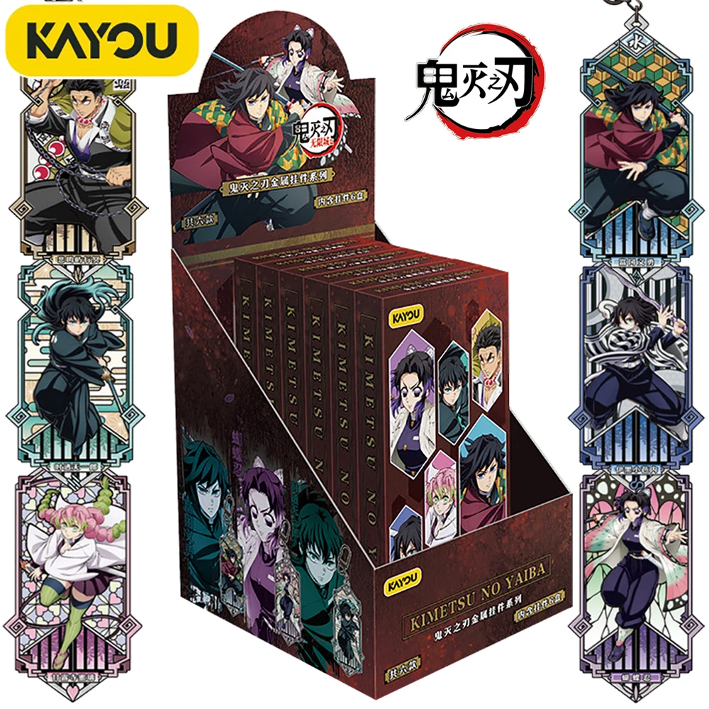 

KAYOU Genuine Demon Slayer High-quality Hanging Accessories Fans Like Fantasy Anime Characters Limited Metal Pendant Peripheral