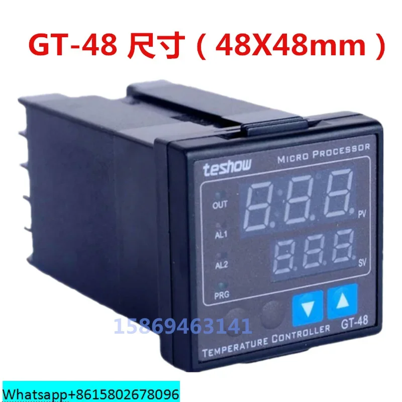 TESHOW temperature control instrument GT-48-49-72-96-2 combustion engine controller PID intelligent temperature controller