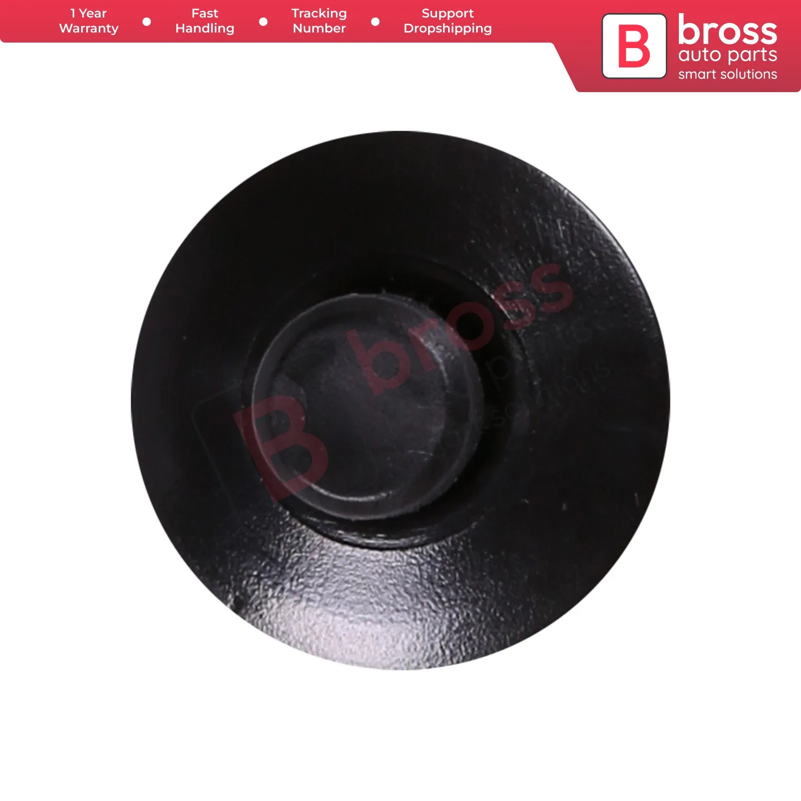 Bross Auto Parts BCF660 10 Pieces Push Type Retainer for Nissan: 66824-01G00; GM: 96057846; Toyota