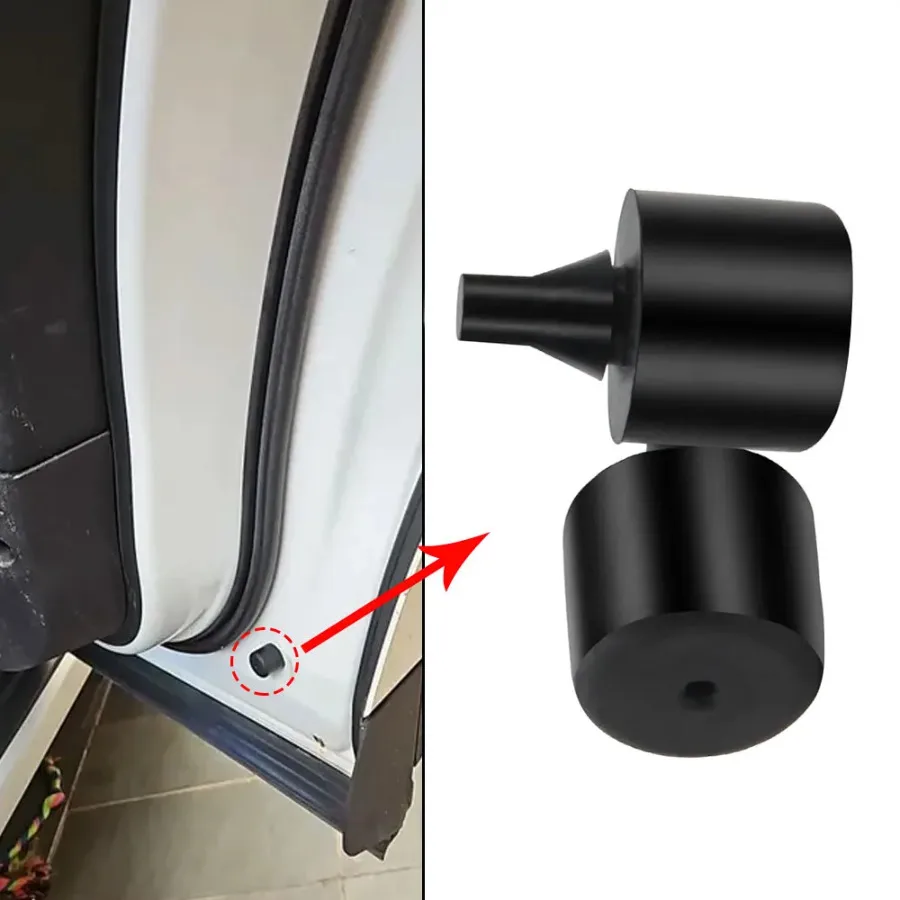 5x Rubber Car Door Bump Anticollision Stop for 2005-2014 Land Rover LR2 LR3 LR4 Freelander Discovery Range Rover Sport CFM500010