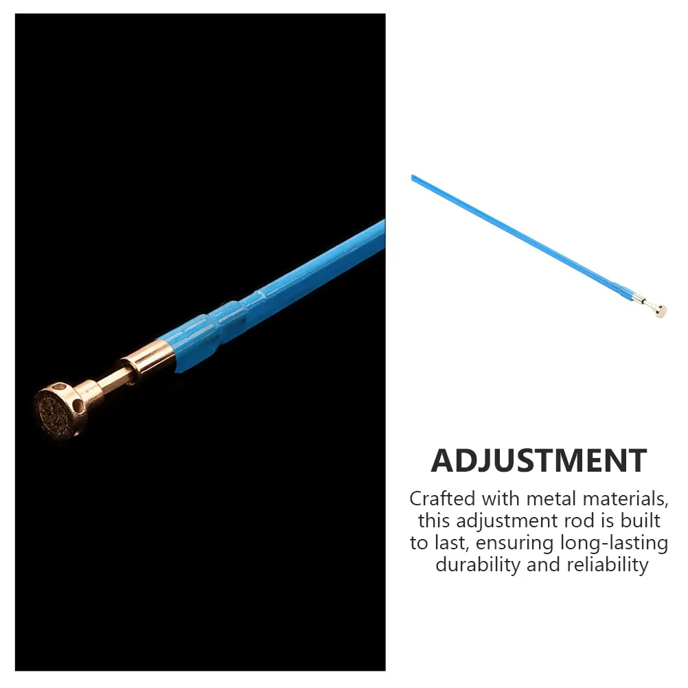 

Guitar Truss Rod 457mm Blue Silver Wheels Adjustment Lever Electric Guitar Accessories Metal Supplies Durable Precision