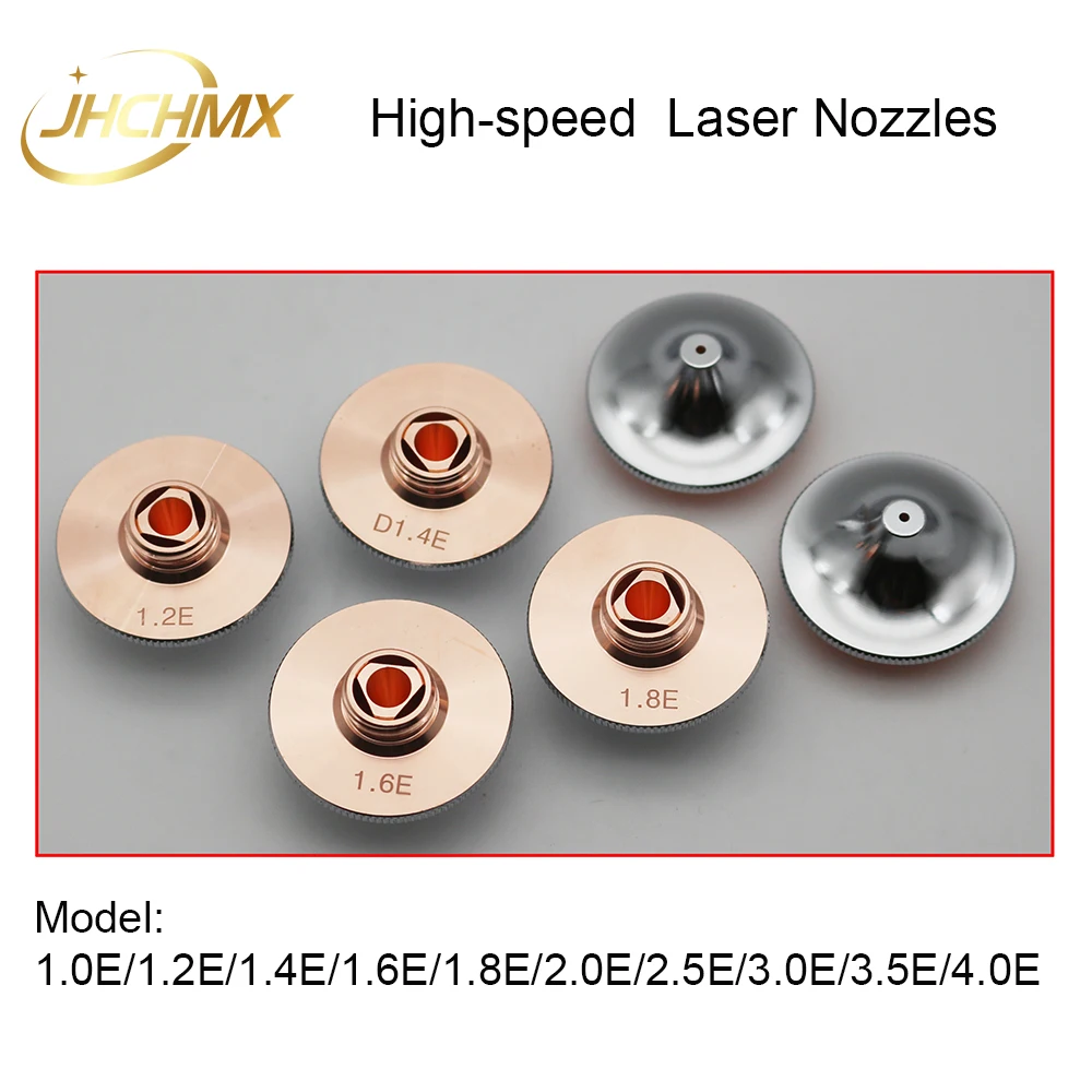 JHCHMX Fiber Laser Nozzles Dia.28 M11 High-speed 0.8-5.0mm for Raytools Precitec WSX Han's Laser Cutting Machines