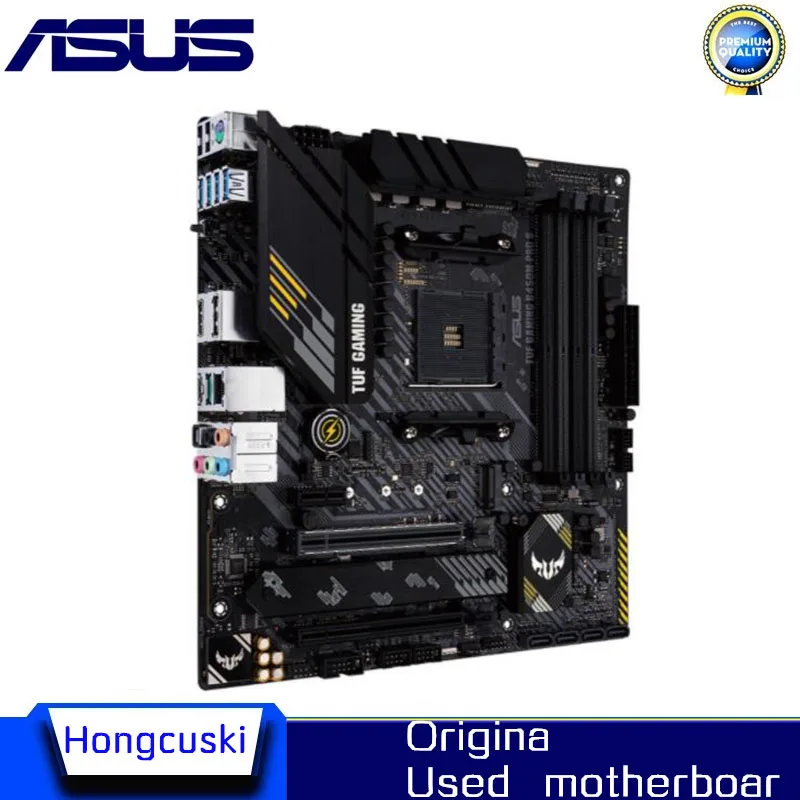 For ASUS TUF GAMING B450M-PRO S Used original motherboard Socket AM4 DDR4 128GB B450 Desktop Motherboard