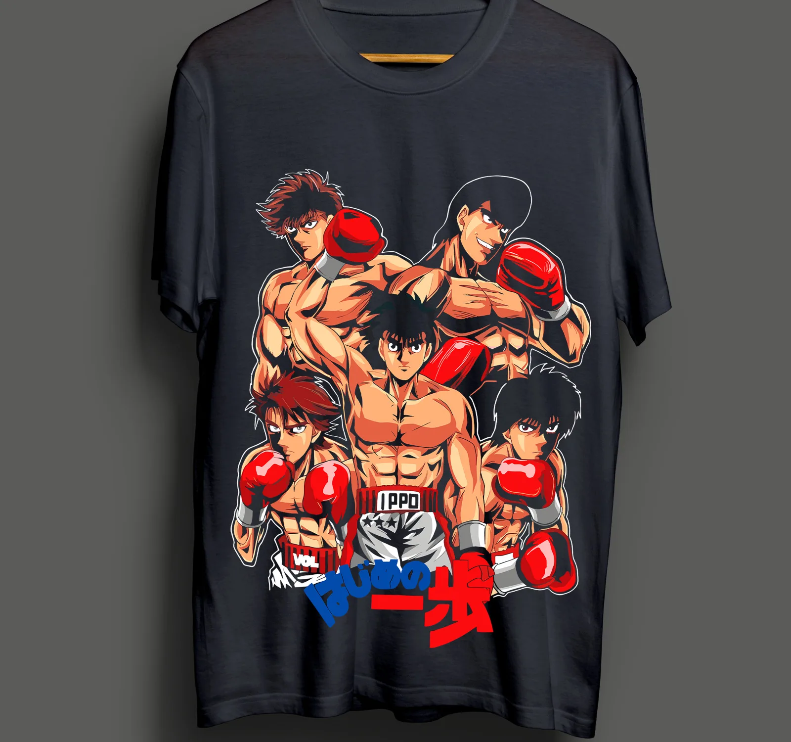 Hajime No Ippo Ryo Mashiba Shirt Anime Kamogawa Takamura Tee