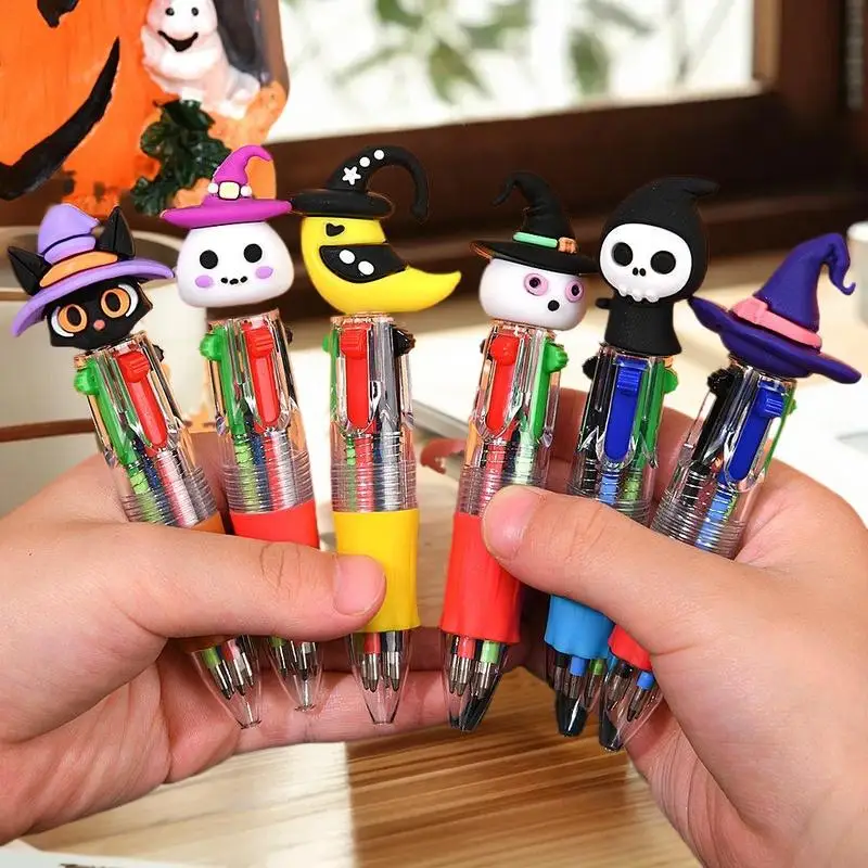 

Креативная шариковая ручка с рисунком летучей мыши, тыквы и призрака на Хэллоуин — многоцветная — 5/10/15/20 шт. Канцелярские принадлежности для студентов