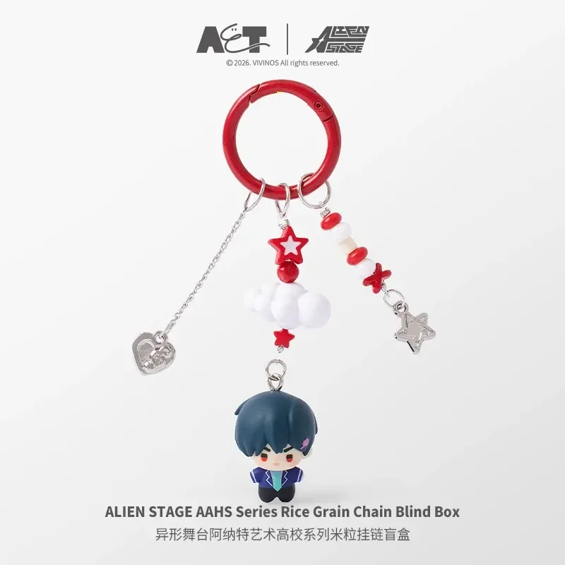 Alien Stage Anime Keychain Blind Box Cute Character Phone Chain Hanging Ornament Bag Pendant For Fans Collectible Decor