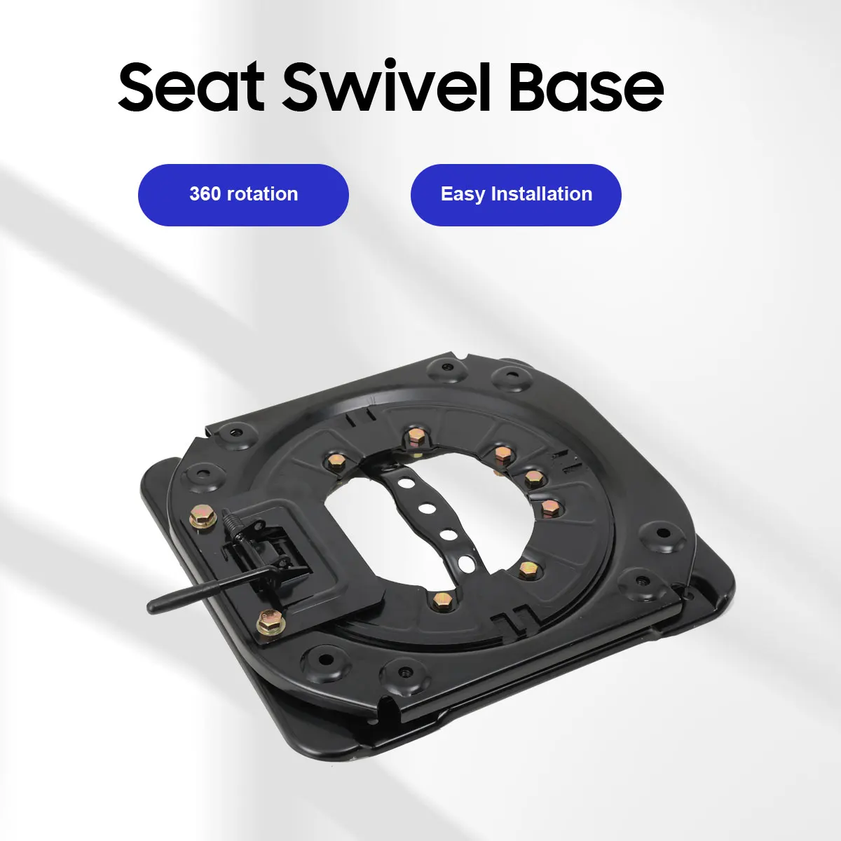 Asiento Universal para autocaravana, tocadiscos giratorio, modificación de chasis de Camper, piezas de furgoneta