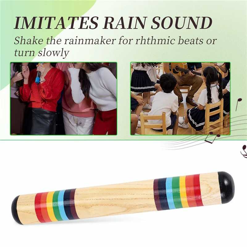 

Dropship-Rain Stick Wooden Rain Stick Wooden Rain Maker Rain Stick Musical Instrument Rainmaker Sound Toy For Toddlers And Kids