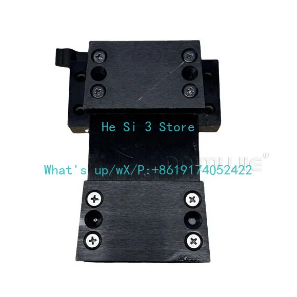 Mini sliding adjustment positioning iron slider, double-layer sliding lifting dovetail micro-inlay sinking quick release device