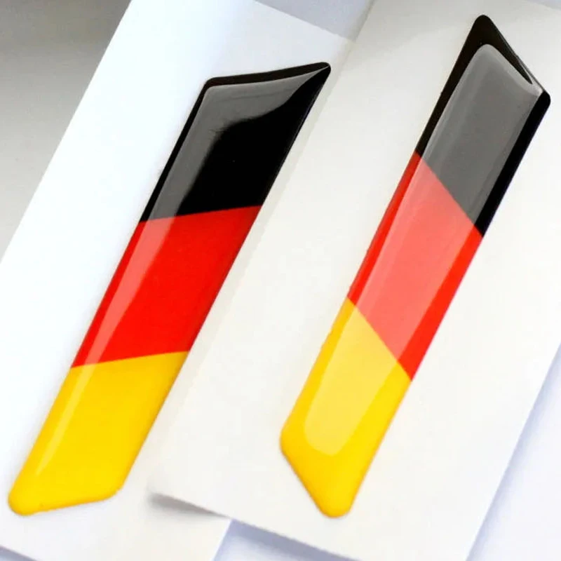 2 Pcs Car Seats Lifting Wrench Decorative Stickers Germany Flag Style For Volkswagen VW Golf 5 6 MK5 MK6 GTI Sagitar Touran