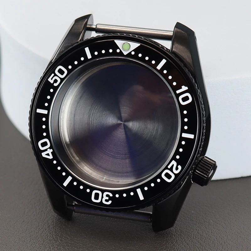 

Black 42mm Watch Case Modified SPB185/SPB187J1 For Seiko NH34 NH35 NH36 NH38 4R36 Movement 28.5 Dial Sapphire Crystal Waterproof