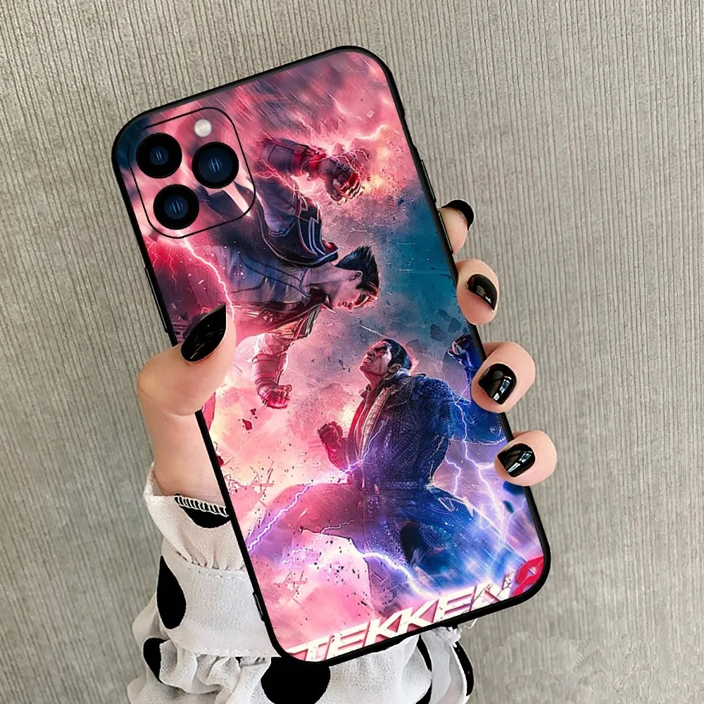 Game Tekken 8 B Phone Case For iPhone 8 11 12 13 14 15 Mini X XR XS PRO MAX Plus Shell