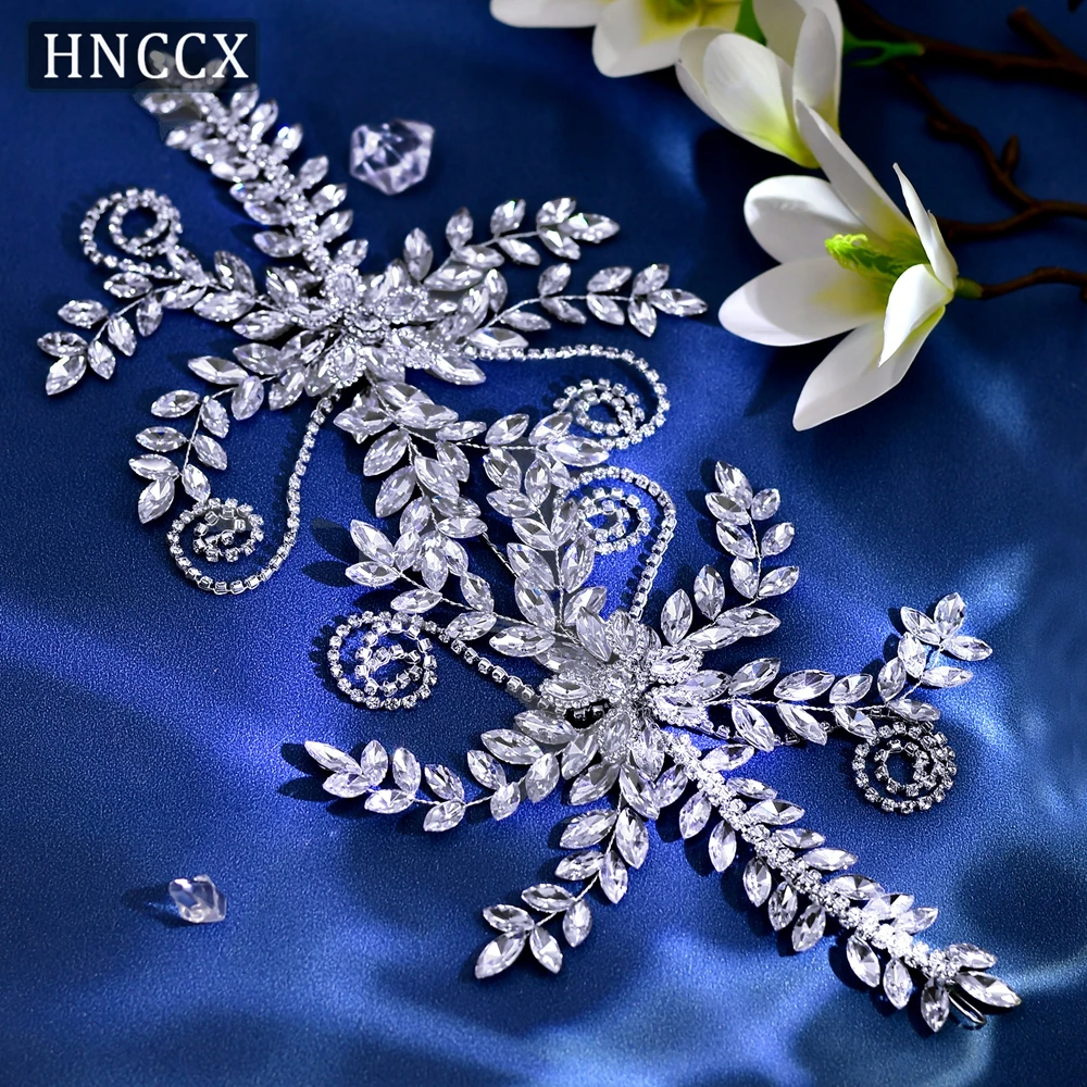 

HNCCX Handmade Starfish Shape Rhinestone Headband Luxury Crystal Bridal Accessories Princess Party Banquet Tiara CP443