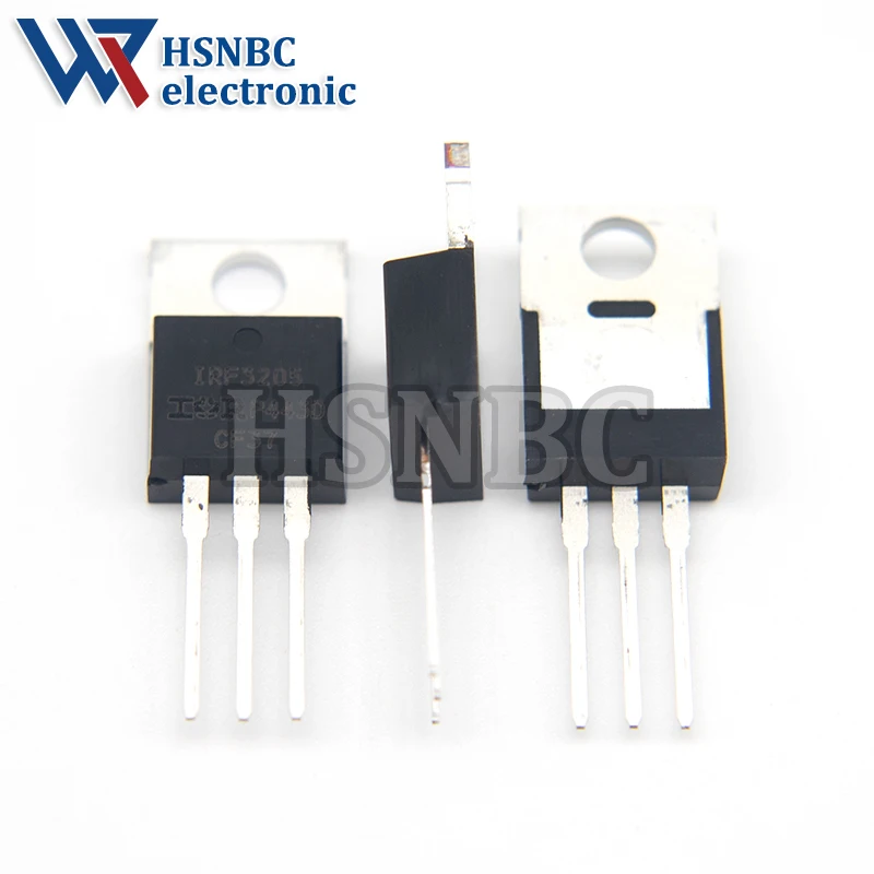 10Pcs/Lot IRF3205PBF IRF3205 F3205 TO-220 55V 110A MOSFET N-Channel Power Transistor 100% New Imported Original