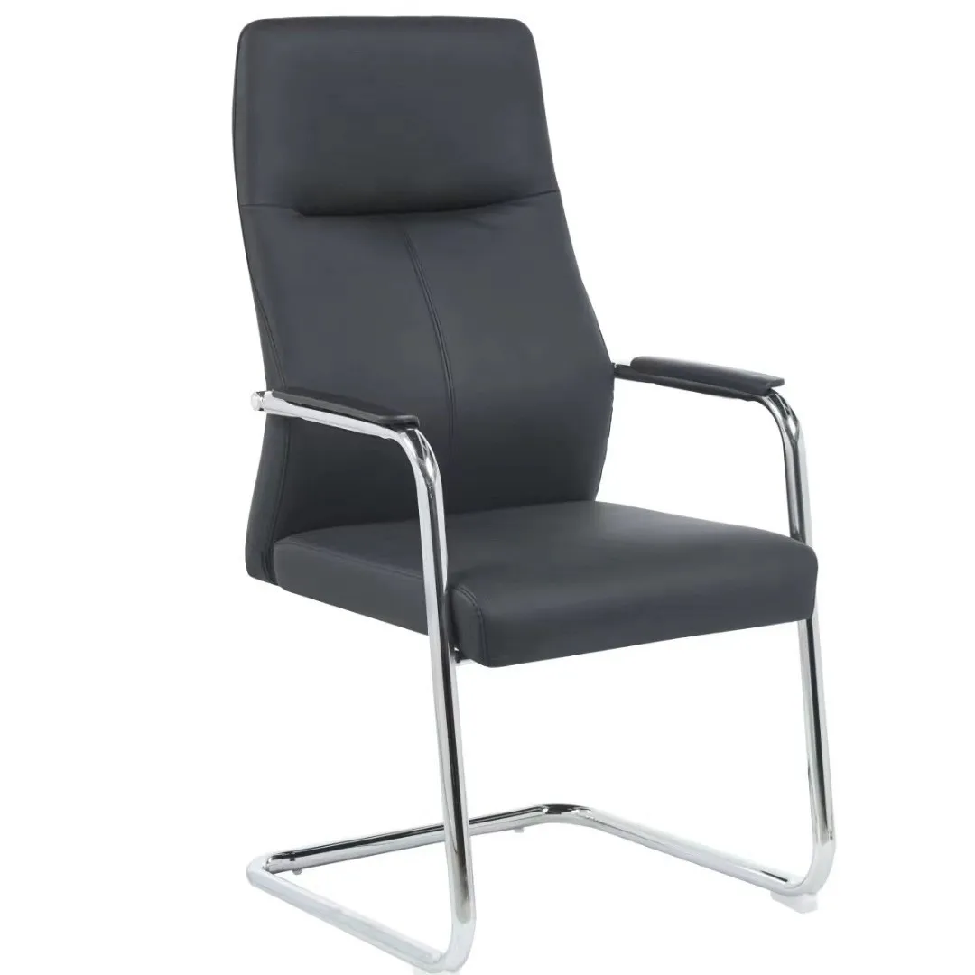 # Executive Modern Metal Frame Adjustable Backrest Swivel Ergonomic Office PU Leather Chair