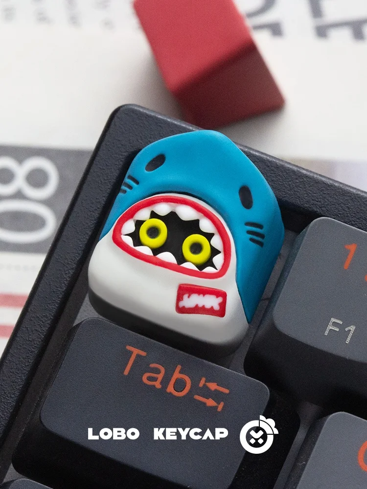 Zenless Zone Zero Bangboo Keycaps الإبداعية أنيمي الراتنج لوحة المفاتيح Keycap لطيف Eous Amillion مخصص الألعاب اكسسوارات الهدايا