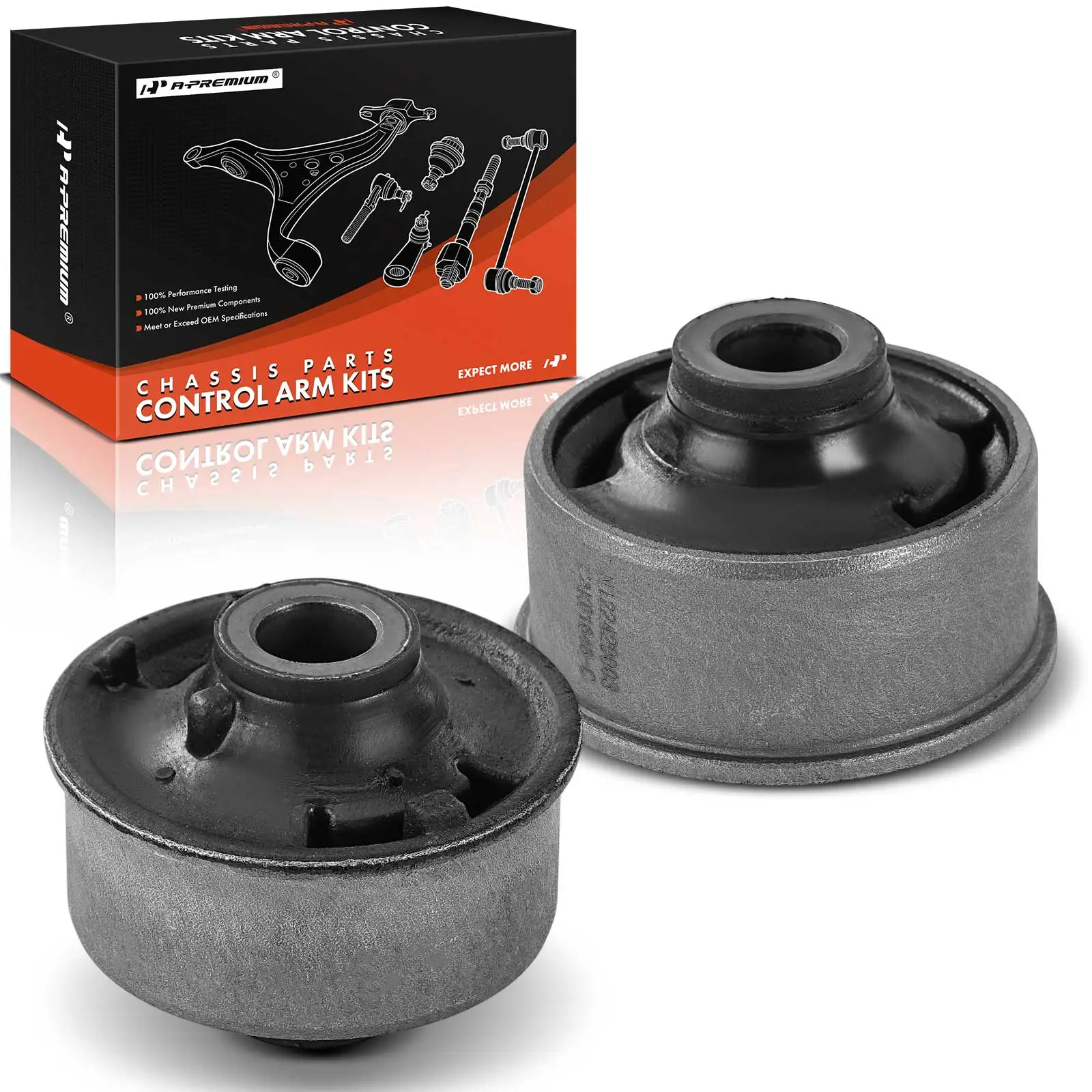 A-Premium 2x Front Lower Rearward Control Arm Bushing Kit for Toyota Prius 2010-2015 Prius Plug-In Lexus CT200h 2011-2017