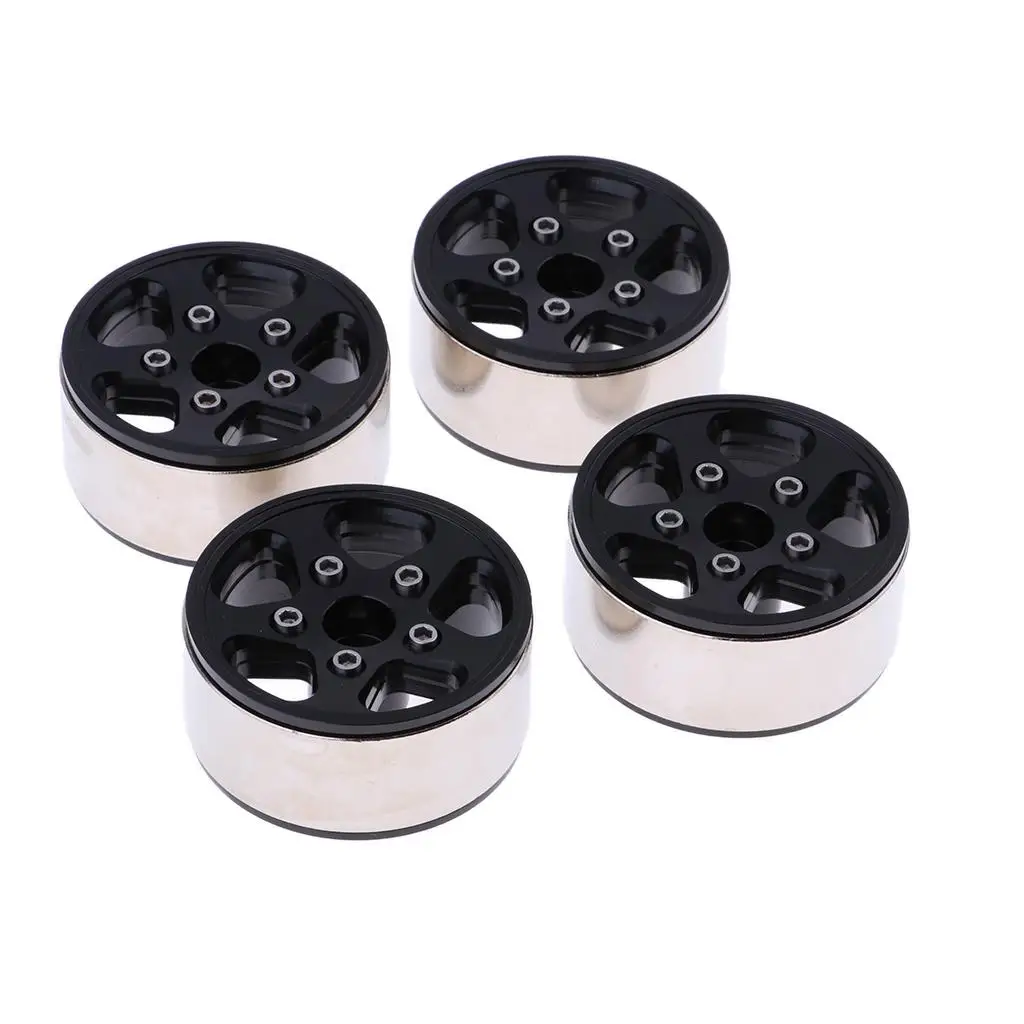 

Прочный алюминиевый обод ступицы из сплава 1:10 Crawler 1.9 RC Crawler