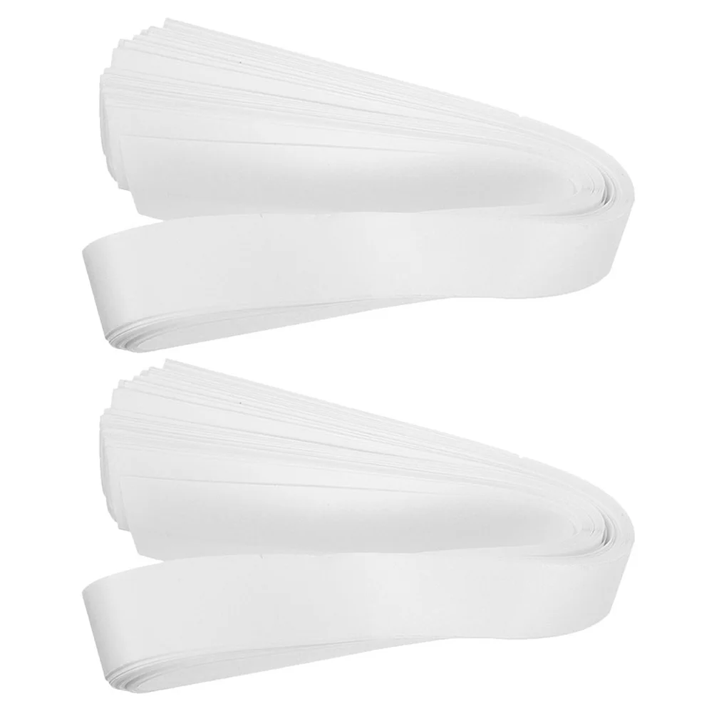 80pcs Paper Convenient Paper Money Bands Straps Cash Wrapping Convenient Money Bands White Simple Practical Key Storage