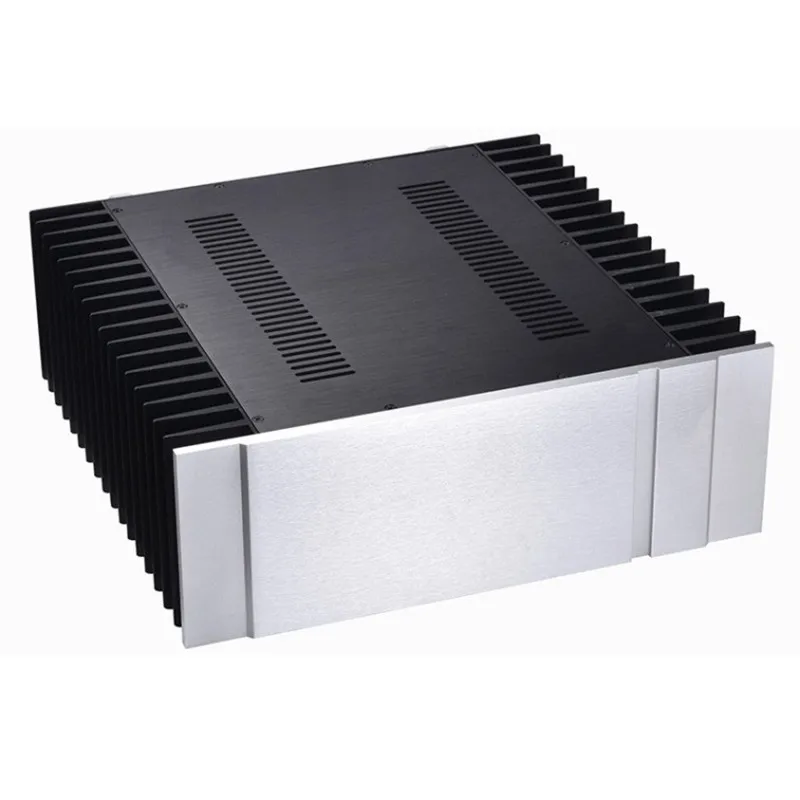 

BZ4315 PASS Power Amplifier Chassis All-Aluminum Large Class A Case Cooling Box On Both Sides