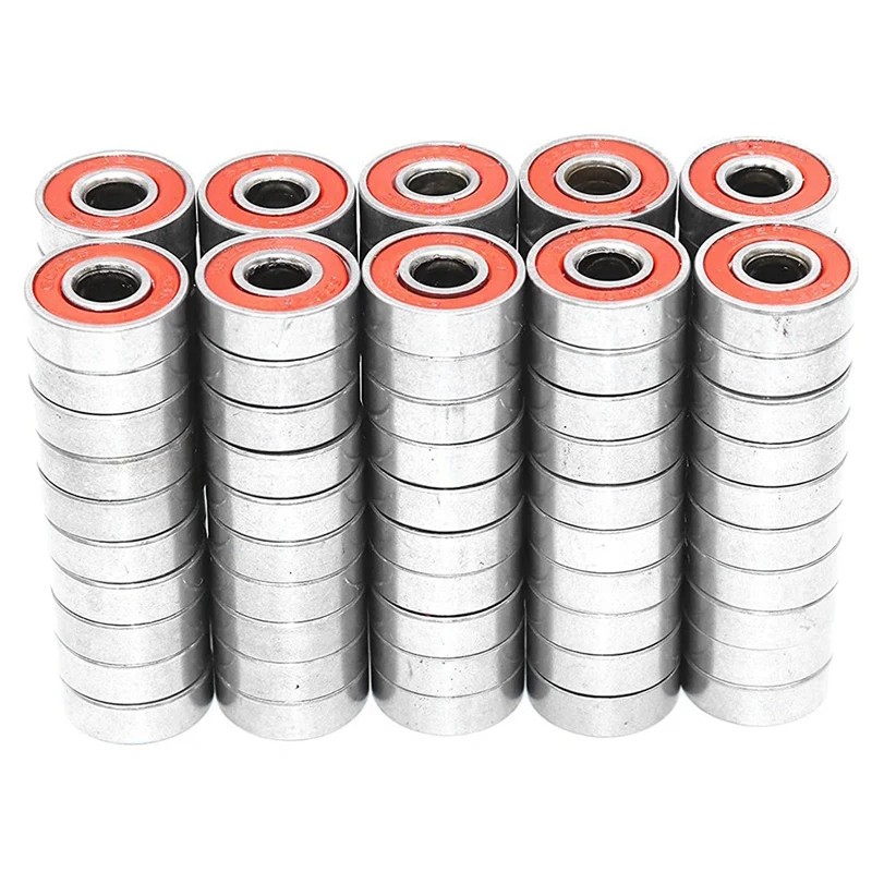 608RS Skateboard Bearings Special Bearings For Low-Noise Motors High-Quality Miniature Oil-Impregnated Bearings