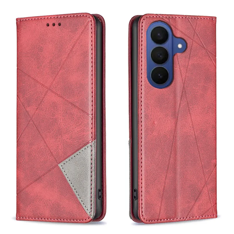 On For Samsung Galaxy A57 Case Magnetic Wallet Leather Flip Phone Cover For Samsung A57 A37 A27 A17 A07 4G 5G A576B Cases Capa