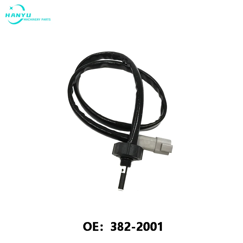 New High Quality Fuel Water Level Oil Separator Sensor 382-2001 For  Excavator E312D  EE330D 336D320D E324D E330D