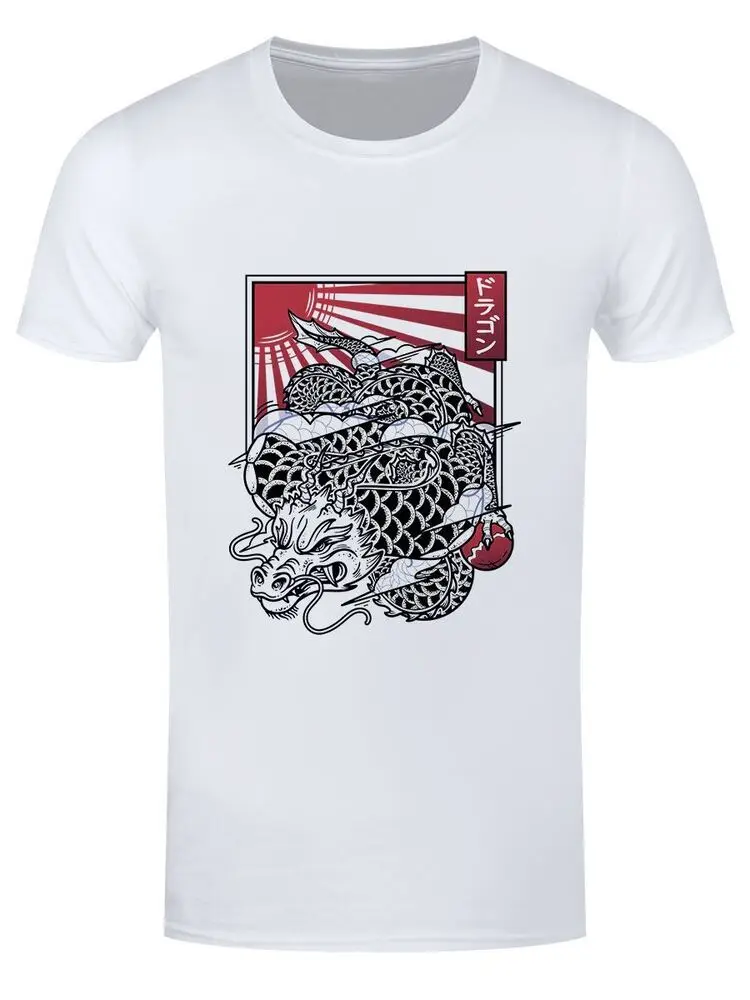 

Неправославная коллективная мужская белая футболка Ryu, Футболки унисекс, брендовые винтажные