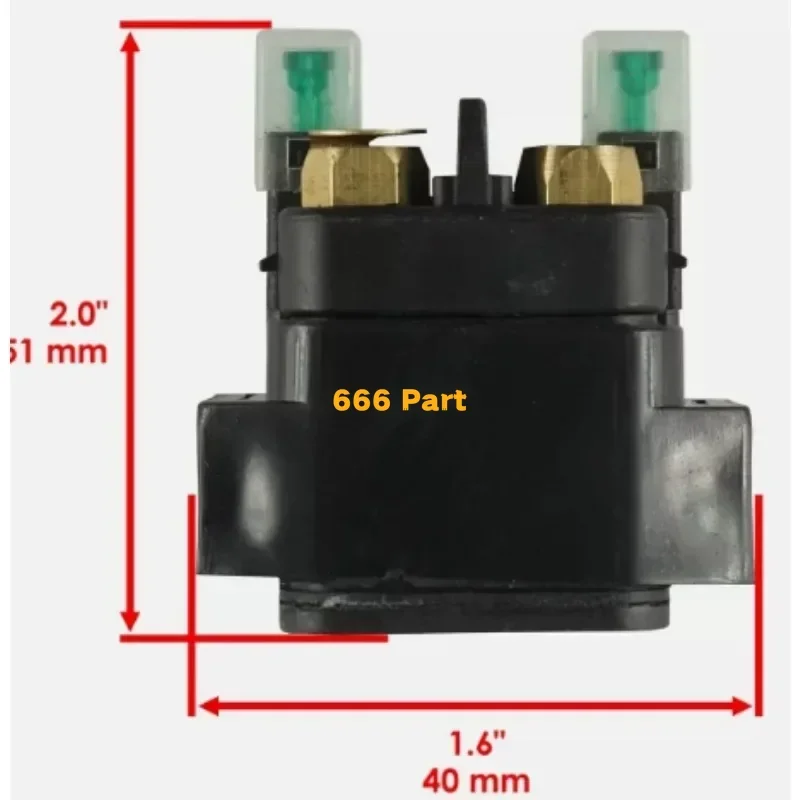 Starter Solenoid Relay 1D0-81940-01-00 1D0-81940-02-00 4BH-81940-00-00 for Yamaha 4SV-81940-0000 4SV-81940-10-00 4SV-81940-12-00