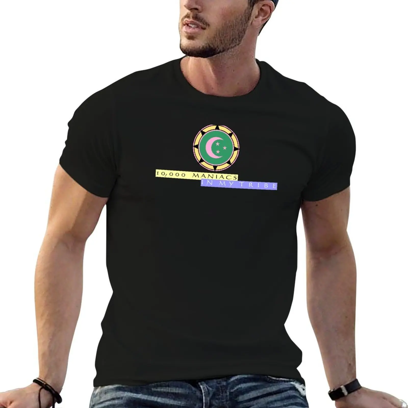 10,000 Maniacs - In My Tribe T-Shirt topping blacks t shirt for men