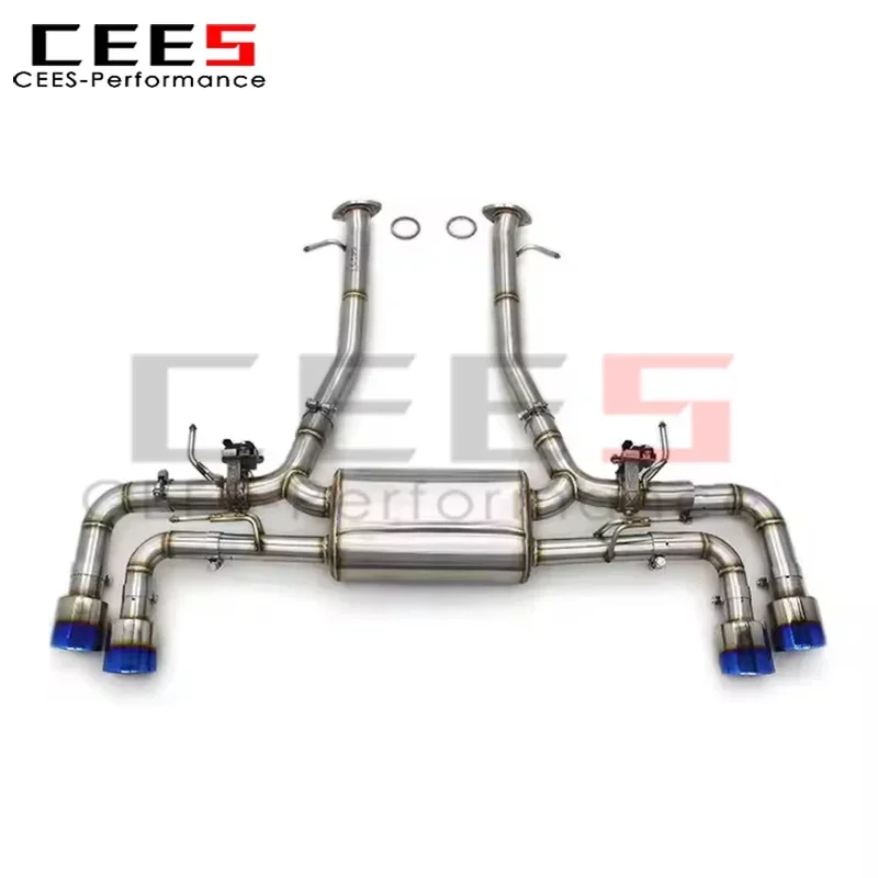 cees Axle Exhaust for Lexus LC500/LC500H 3.5L 2016-2021 SUS304 Stainless Steel Tuning Auto Parts Exhaust Pipe System Assembly