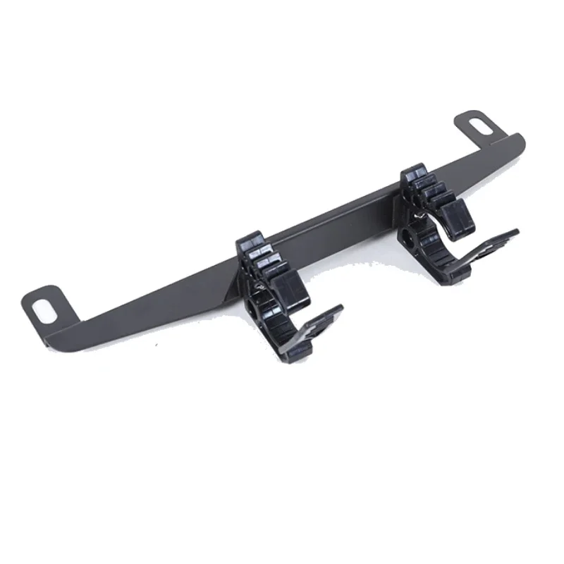 سبائك الألومنيوم الأسود سيارة تحت مقعد مصباح يدوي حامل قوس الداخلية اكسسوارات السيارات لسيارات BMW 2 سلسلة F22 2014-2017 #2