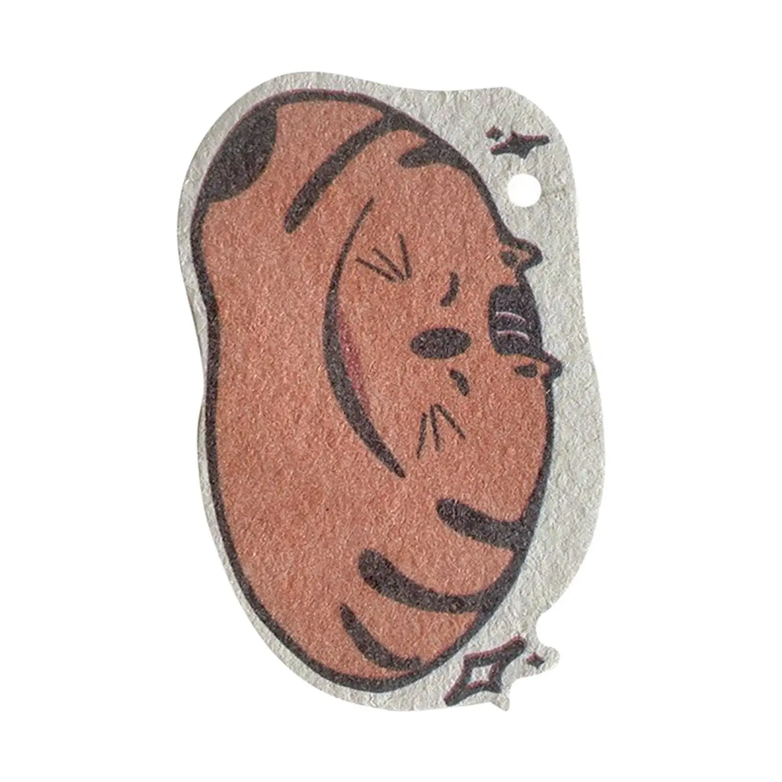Non Scratch Cleaning Sponge Brush Cute Animal Kitchen Scourer Pads Rich Foam Wood Pulp Cotton Safe for Non Stick Cookware
