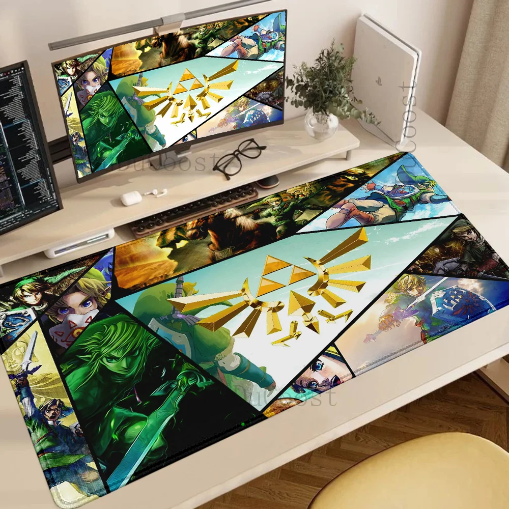 Zeldas Of Legends Mouse Pad Large size XXL 1000x550 High definition printing hot selling large game popular accessory mouse pad