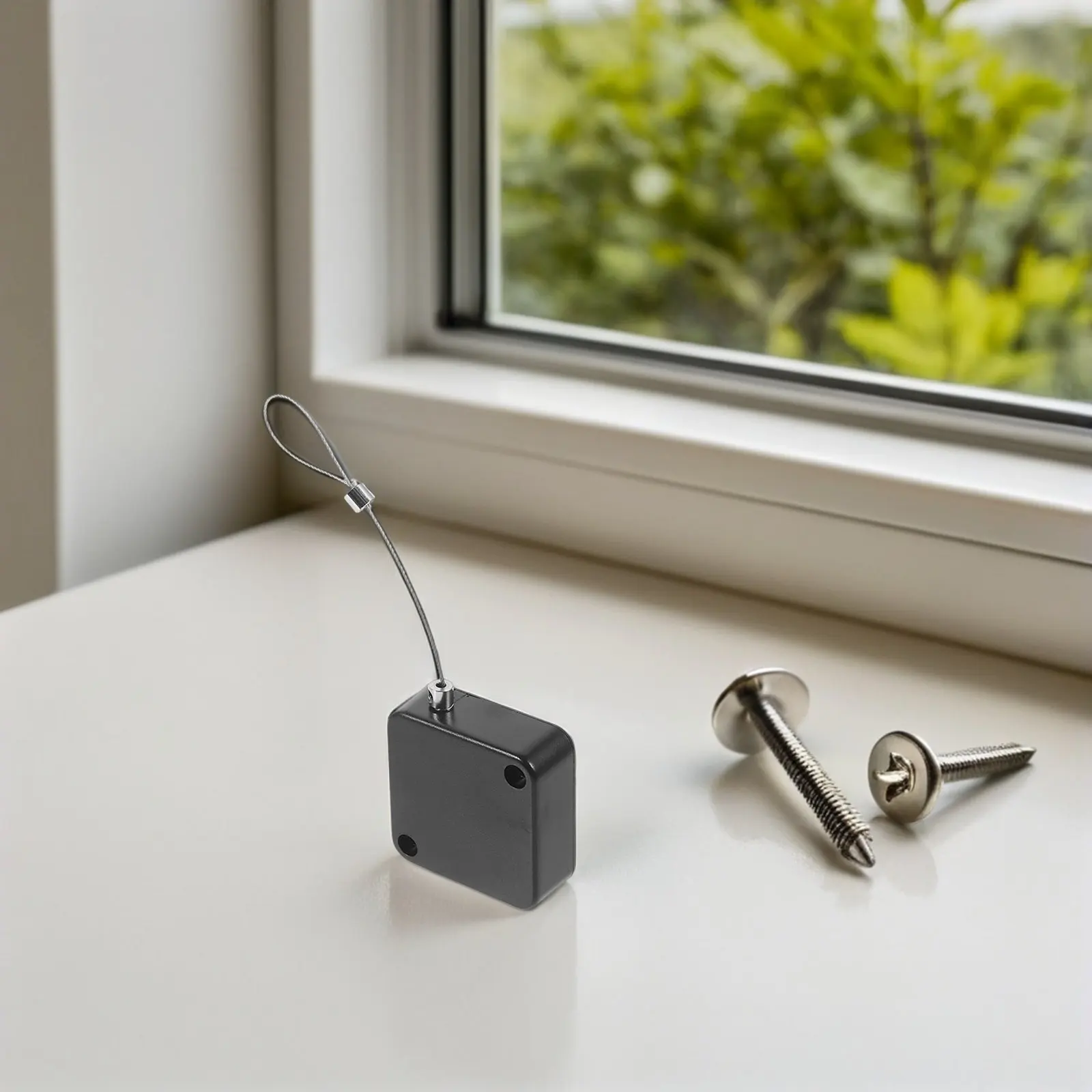 

3Pcs Telescopic Anti-Theft Cable Holder Retractable Security Wire Box for Electronics Laptops Tablets Travel Safety Lock