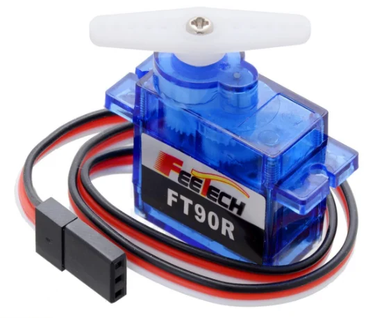 Feetech FT90R Servo Digital de rotación continua de 360 grados FT90R para Arduino Smart Car Robot RC Drone modelo de avión