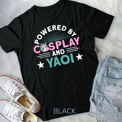 Powered By Cosplay And Yaoi Yaoi Femboy Unisex T-shirt