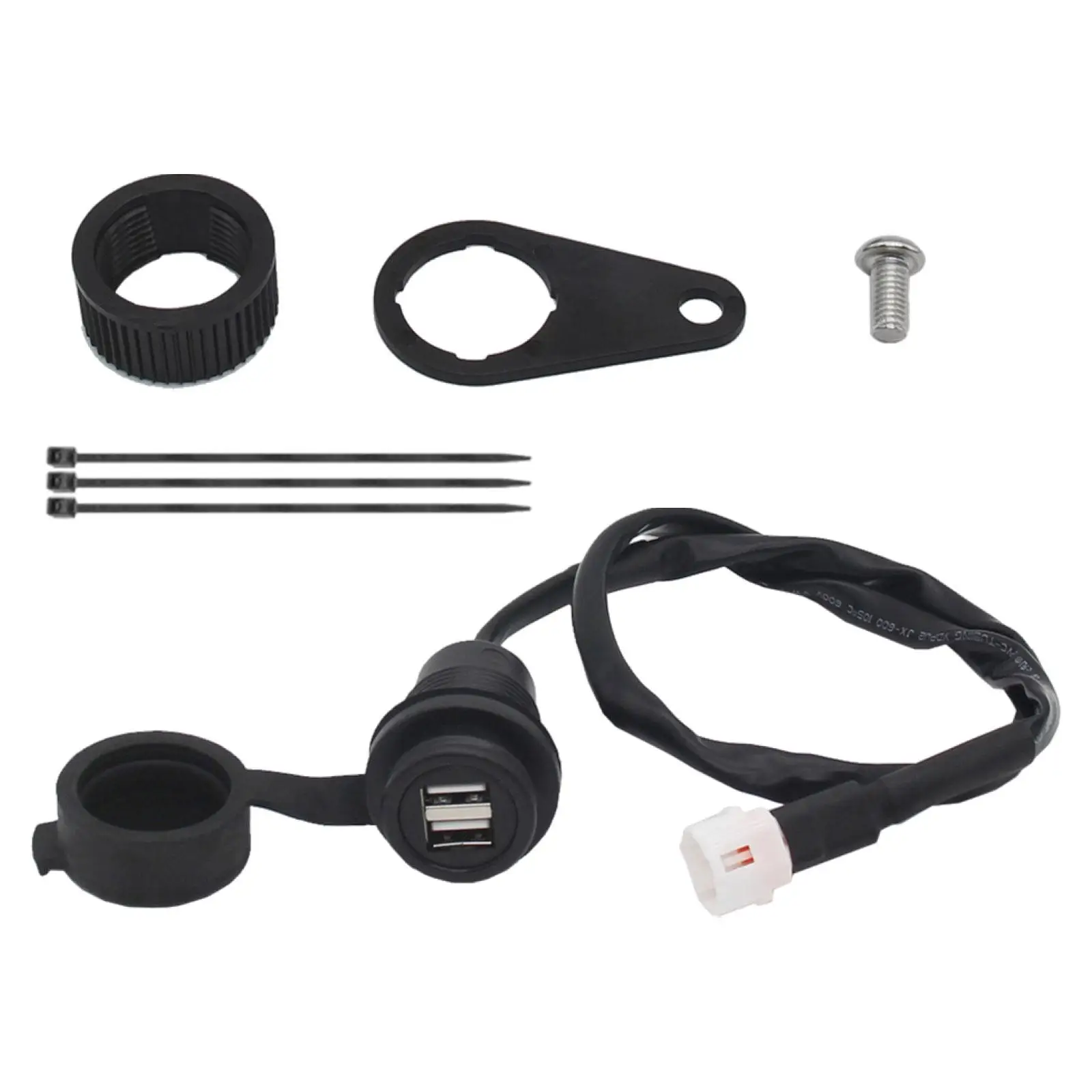 

Motorcycle Charger Socket ,Motorcycle Dual USB Charger Kit ,Socket Adapter for