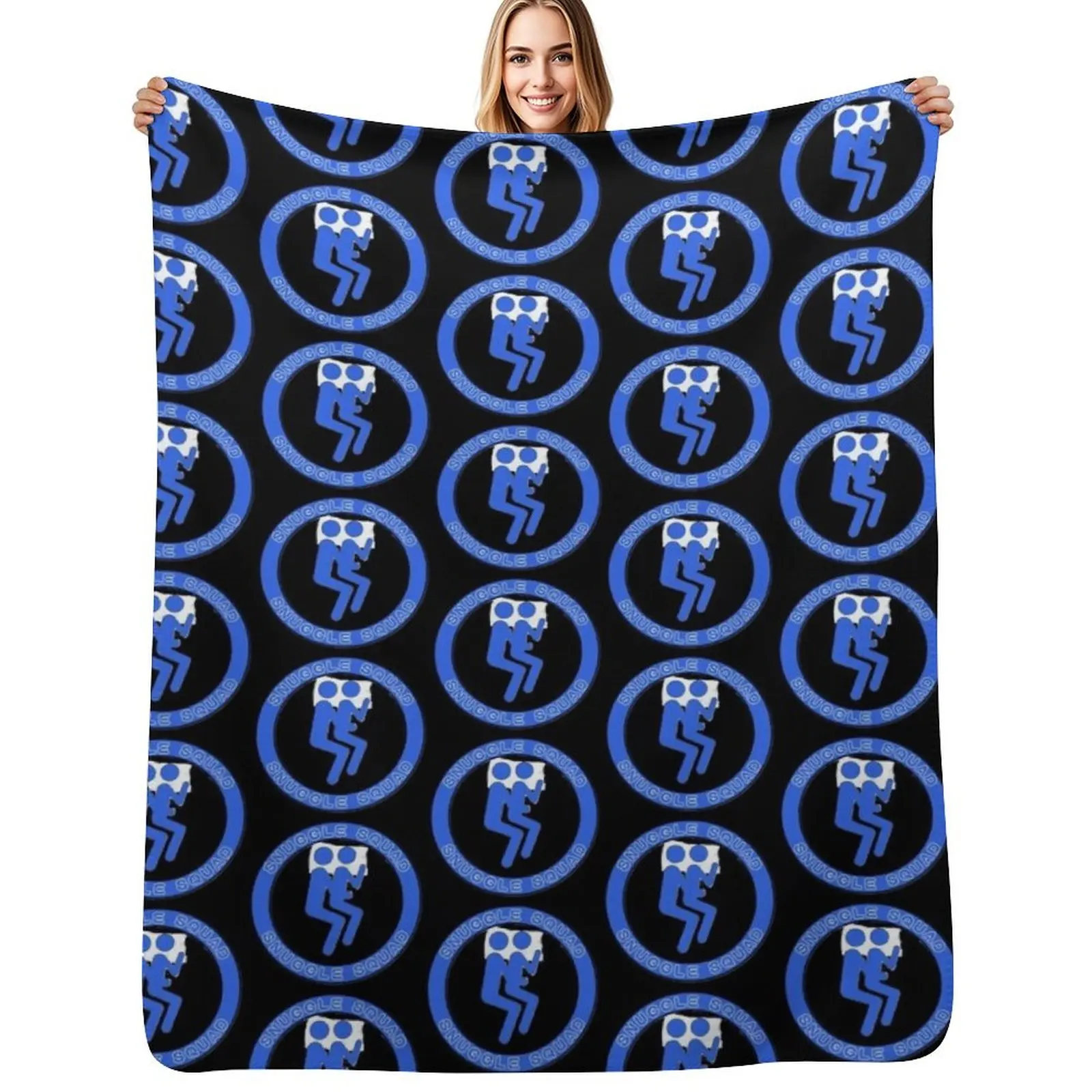 Snuggle Squad Throw Blanket Designers Luxury Thicken Decorative Beds Thins Personalized Gift Beautifuls Blankets
