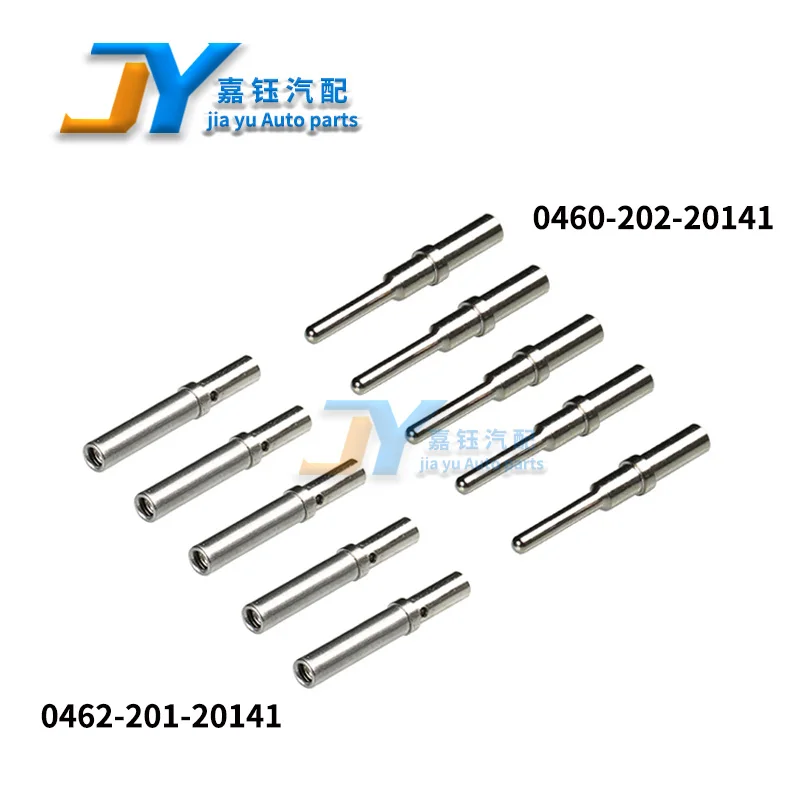 20 Pcs DTM Series Terminals Pins 0462-201-20141/AT62-201-20141 0460-202-20141 Stainless Steel Solid Terminal Deutsch Pin 20 AWG