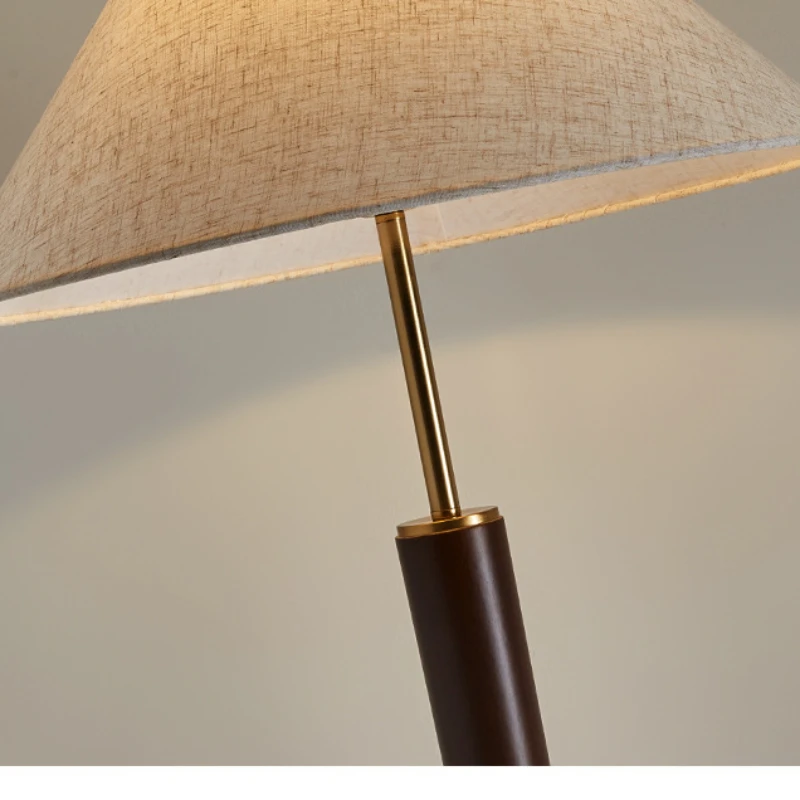 SANDYHA أنيقة الصلبة الجوز الخشب مصباح أرضي إضاءة أنيقة لغرفة المعيشة غرفة نوم القراءة أريكة ديكور المنزل