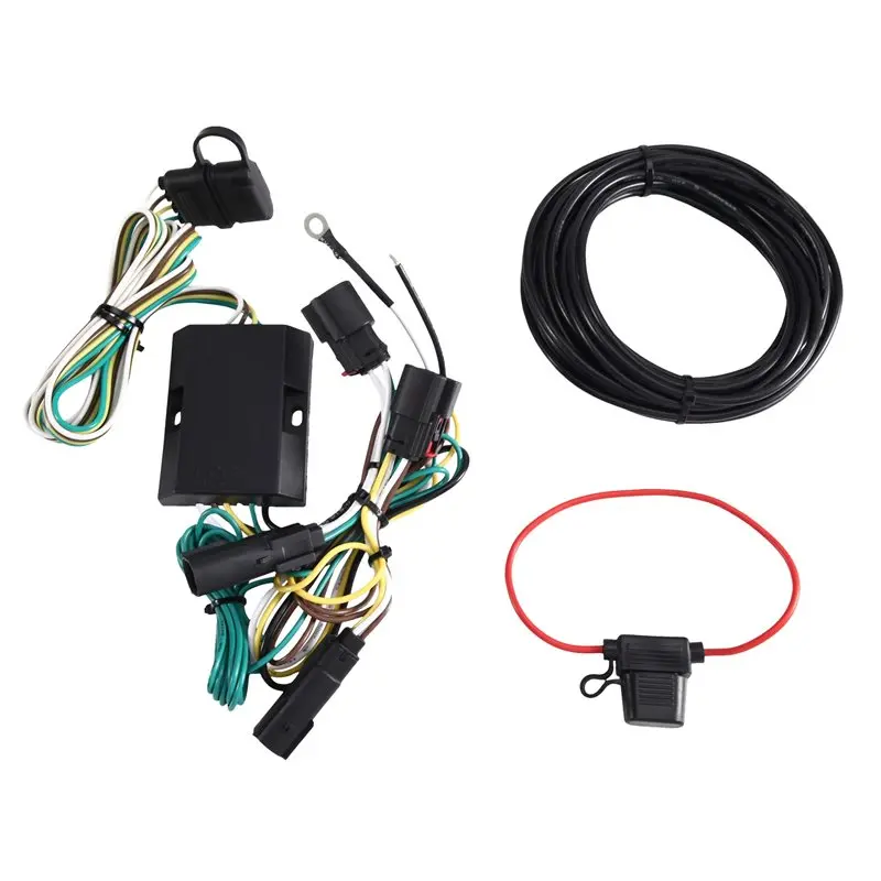Trailer Wiring Harness Connector C01SF02-C56327 4-Pin Hitch Kit For Jeep Grand Cherokee 2022-2025 Cherokee L 2021-2025-X59A