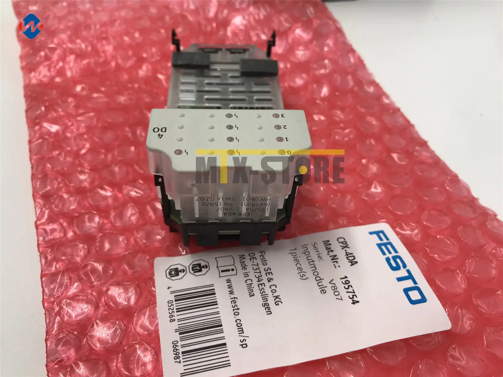 In-Box Festo Brand New os Module, CPX-4DA, 195754, 1Pc